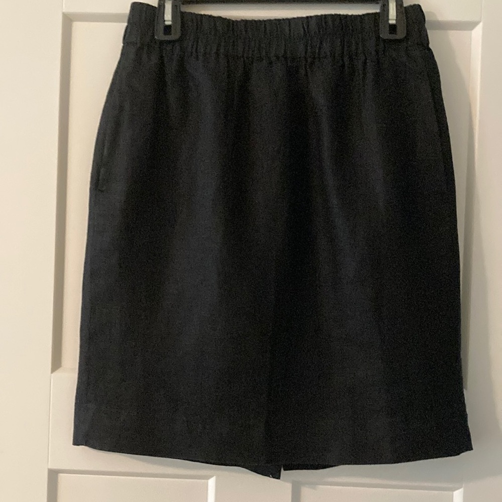 Black casual skirt by J Crew